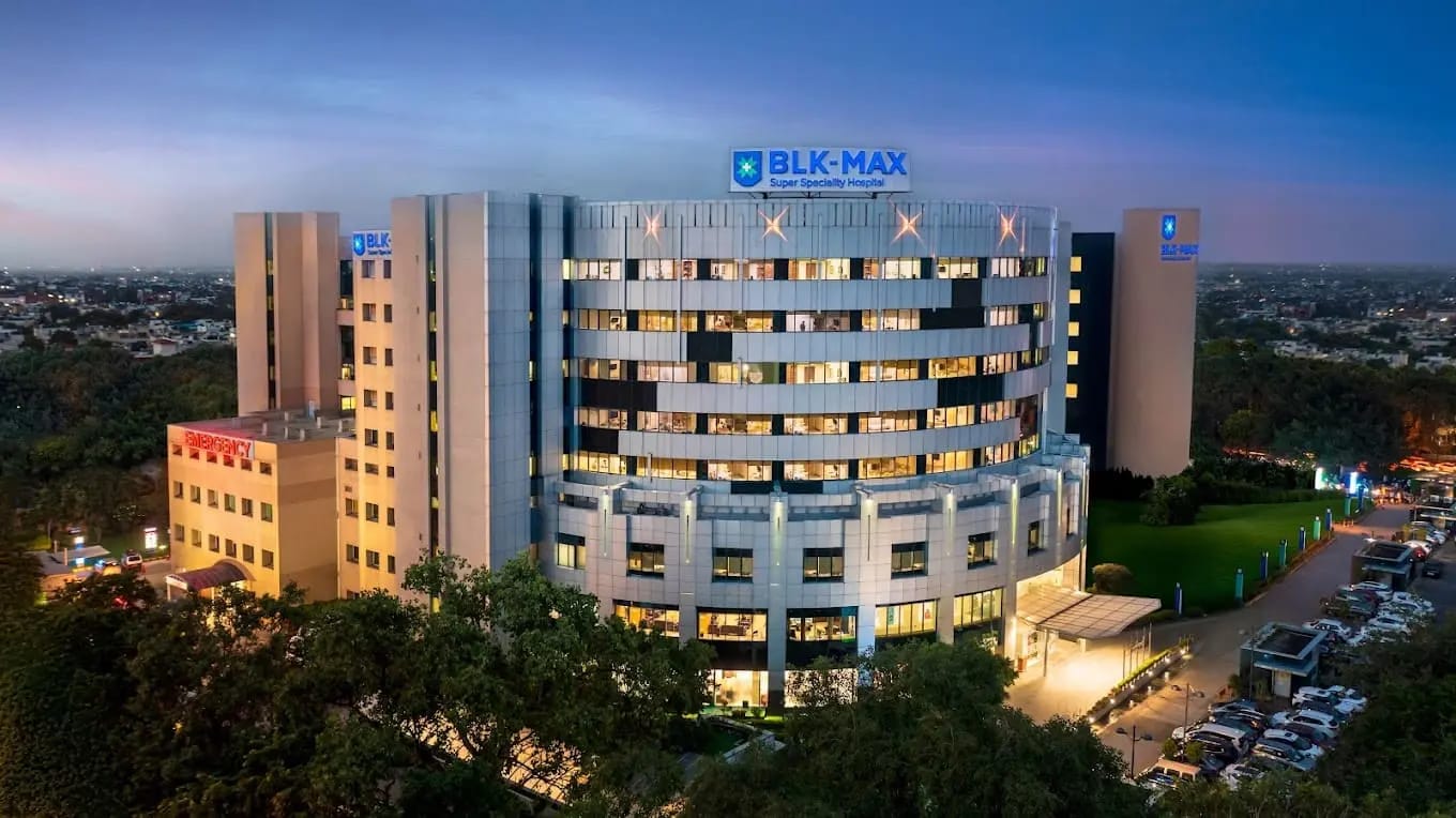 BLK-Max Super Speciality Hospital exterior
